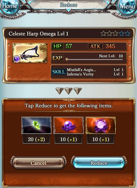 granblue fantasy weapon stat reduced.